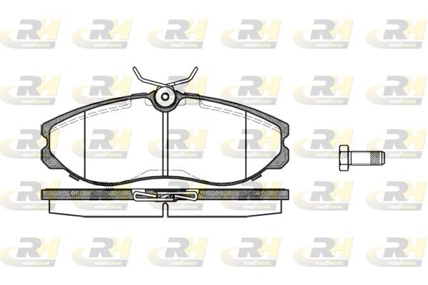 Гальмівні колодки дискові ROADHOUSE 246200 - zapix