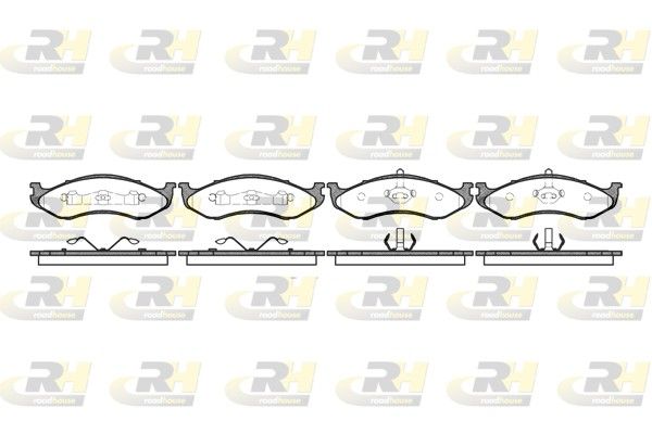 Гальмівні колодки дискові ROADHOUSE 246700 - zapix