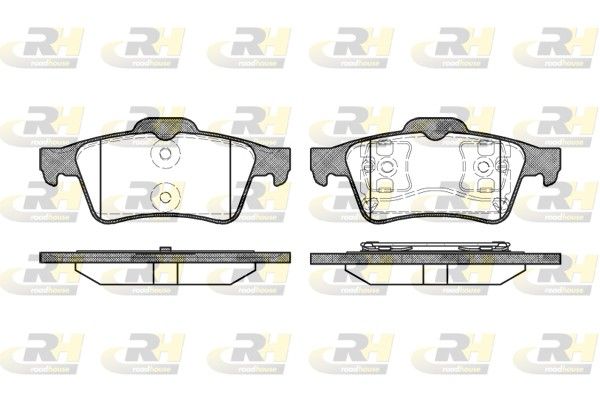 Гальмівні колодки дискові ROADHOUSE 284200 - zapix