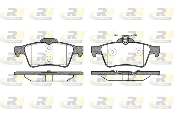 Гальмівні колодки дискові ROADHOUSE 284220 - zapix