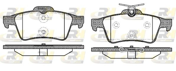 Гальмівні колодки дискові ROADHOUSE 284240 - zapix