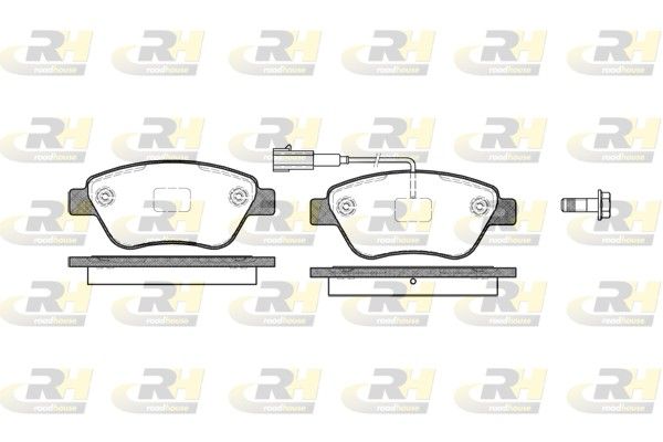 Гальмівні колодки дискові ROADHOUSE 285811 - zapix