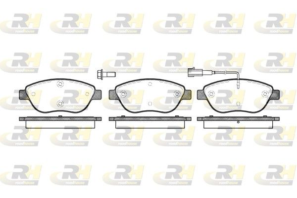 Гальмівні колодки дискові ROADHOUSE 285901 - zapix