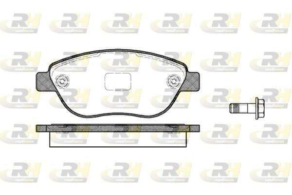 Гальмівні колодки дискові ROADHOUSE 285910 - zapix
