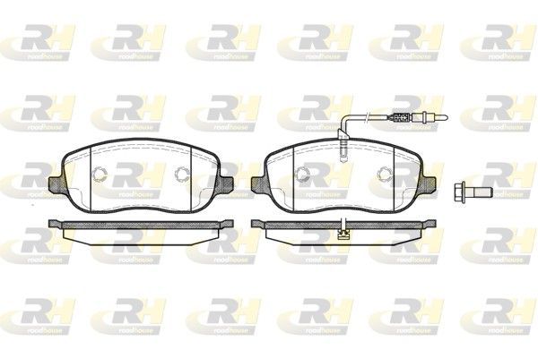 Гальмівні колодки дискові ROADHOUSE 287912 - zapix