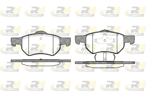 Гальмівні колодки дискові ROADHOUSE 288200 - zapix