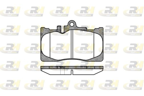 Гальмівні колодки дискові ROADHOUSE 289000 - zapix