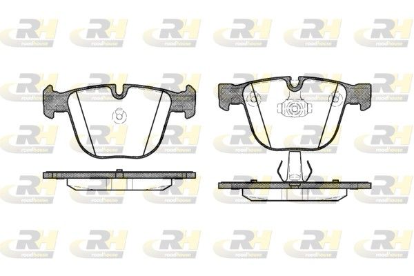 Гальмівні колодки дискові ROADHOUSE 289200 - zapix