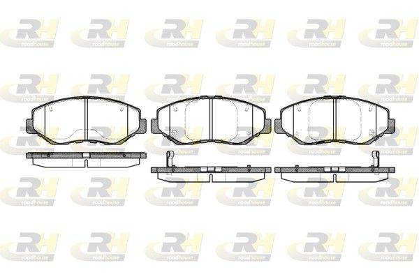 Гальмівні колодки дискові ROADHOUSE 289900 - zapix