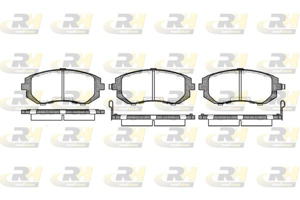 Гальмівні колодки дискові ROADHOUSE 295102 - zapix