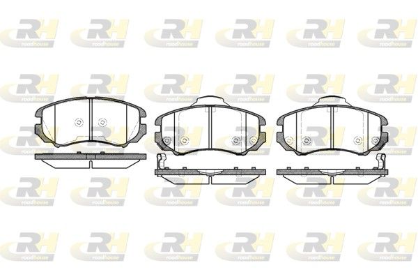 Гальмівні колодки дискові ROADHOUSE 295302 - zapix