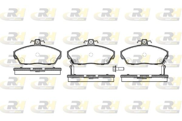 Гальмівні колодки дискові ROADHOUSE 233702 - zapix