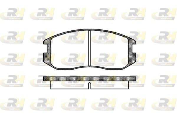 Гальмівні колодки дискові ROADHOUSE 235700 - zapix