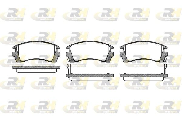 Гальмівні колодки дискові ROADHOUSE 236302 - zapix