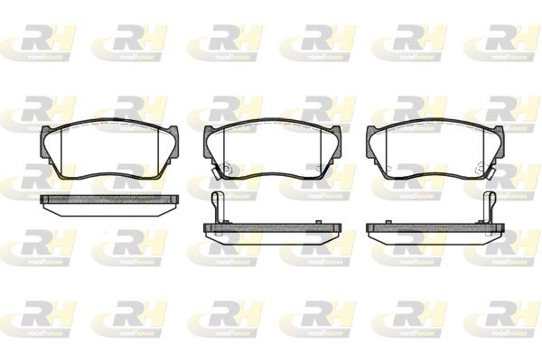 Гальмівні колодки дискові ROADHOUSE 236402 - zapix