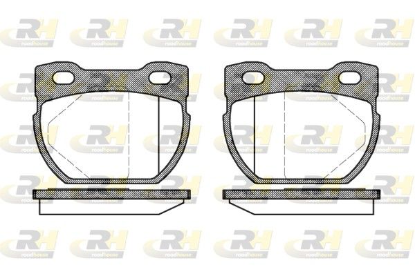 Гальмівні колодки дискові ROADHOUSE 258400 - zapix