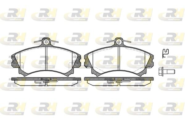 Гальмівні колодки дискові ROADHOUSE 259002 - zapix