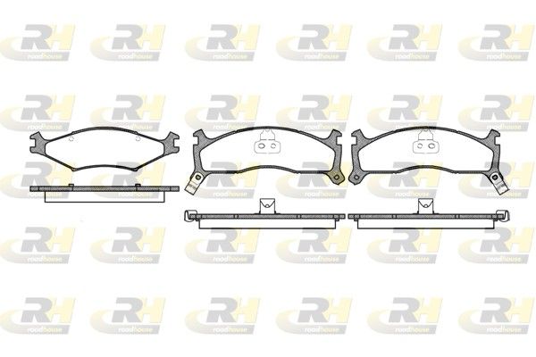 Гальмівні колодки дискові ROADHOUSE 260002 - zapix