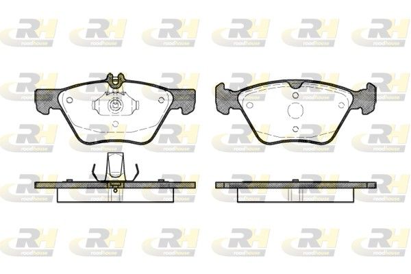 Гальмівні колодки дискові ROADHOUSE 260100 - zapix