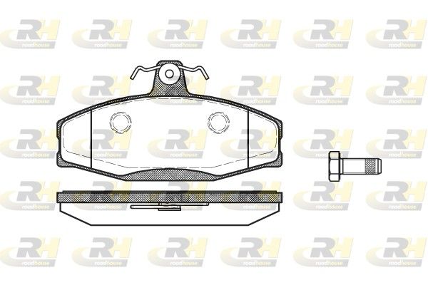 Гальмівні колодки дискові ROADHOUSE 262020 - zapix