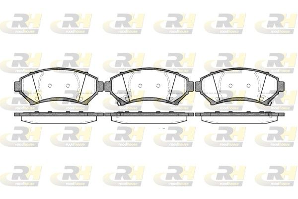 Гальмівні колодки дискові ROADHOUSE 264102 - zapix