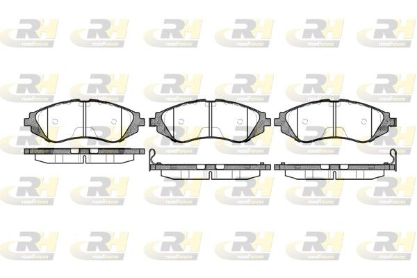 Гальмівні колодки дискові ROADHOUSE 264502 - zapix