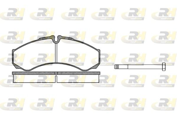 Гальмівні колодки дискові ROADHOUSE 265100 - zapix