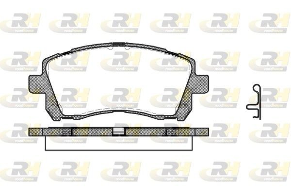 Гальмівні колодки дискові ROADHOUSE 265502 - zapix
