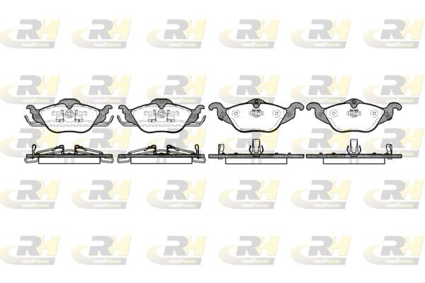Гальмівні колодки дискові ROADHOUSE 268402 - zapix