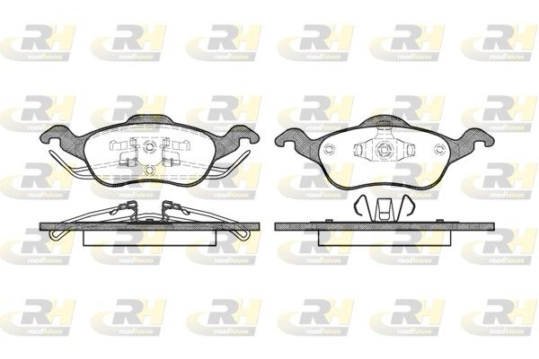 Гальмівні колодки дискові ROADHOUSE 269100 - zapix