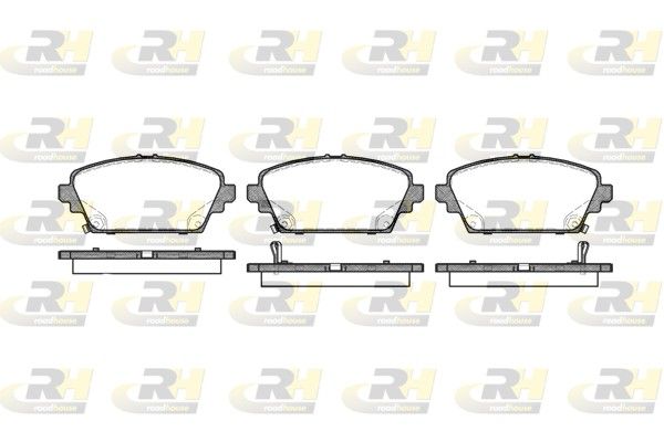 Гальмівні колодки дискові ROADHOUSE 269402 - zapix