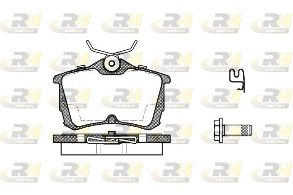 Гальмівні колодки дискові ROADHOUSE 269502 - zapix