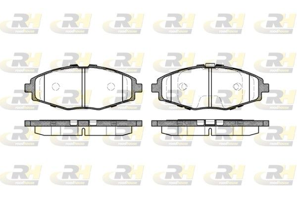 Гальмівні колодки дискові ROADHOUSE 269600 - zapix