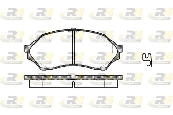 Гальмівні колодки дискові ROADHOUSE 269900 - zapix