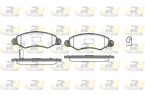 Гальмівні колодки дискові ROADHOUSE 270221 - zapix