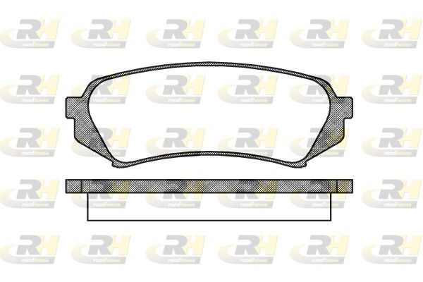 Гальмівні колодки дискові ROADHOUSE 270600 - zapix