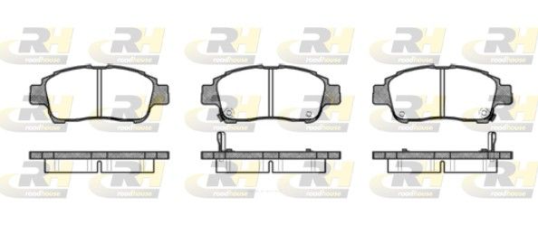 Гальмівні колодки дискові ROADHOUSE 271202 - zapix