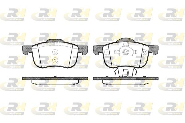 Гальмівні колодки дискові ROADHOUSE 271300 - zapix