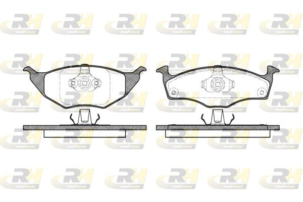 Гальмівні колодки дискові ROADHOUSE 271800 - zapix