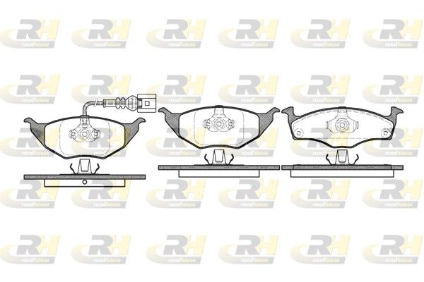 Гальмівні колодки дискові ROADHOUSE 271811 - zapix