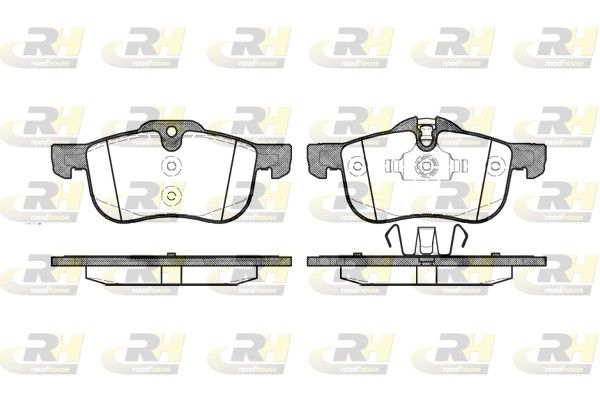 Гальмівні колодки дискові ROADHOUSE 271900 - zapix