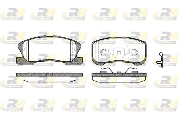 Гальмівні колодки дискові ROADHOUSE 272002 - zapix