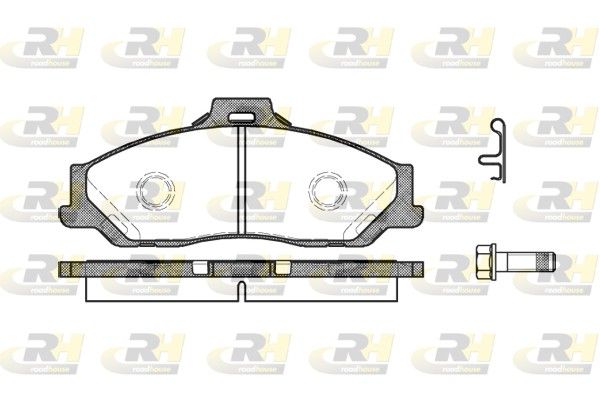 Гальмівні колодки дискові ROADHOUSE 273001 - zapix