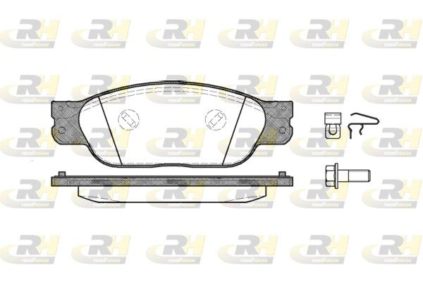 Гальмівні колодки дискові ROADHOUSE 273100 - zapix