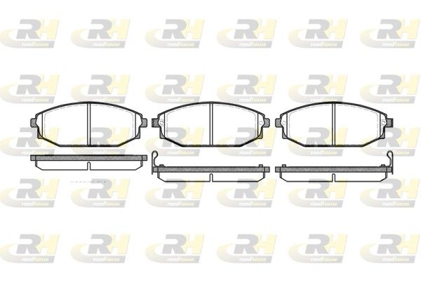 Гальмівні колодки дискові ROADHOUSE 273402 - zapix