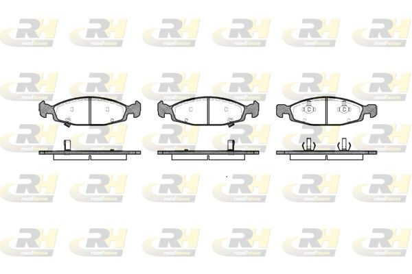 Гальмівні колодки дискові ROADHOUSE 273602 - zapix