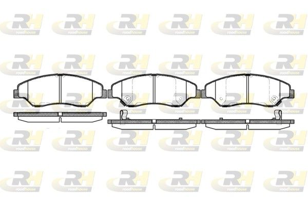 Гальмівні колодки дискові ROADHOUSE 273902 - zapix