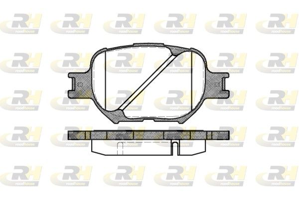 Гальмівні колодки дискові ROADHOUSE 274200 - zapix