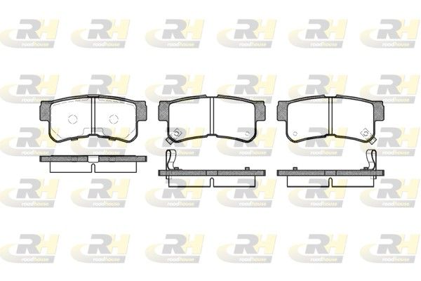 Гальмівні колодки дискові ROADHOUSE 274622 - zapix