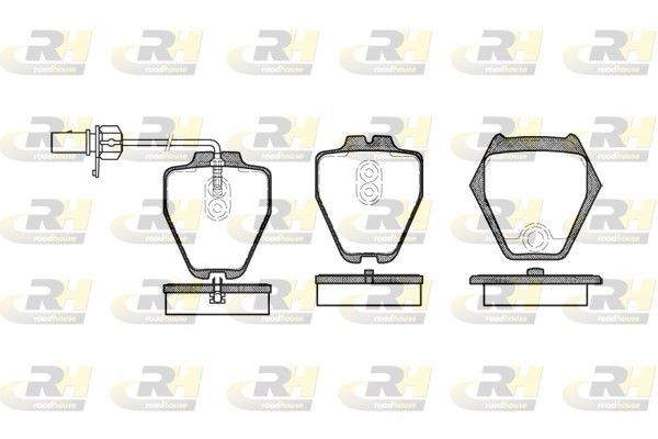 Гальмівні колодки дискові ROADHOUSE 275202 - zapix